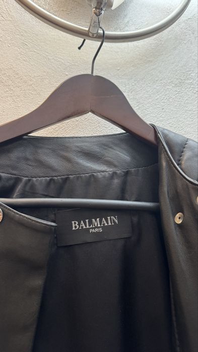 Кожено яке BALMAIN