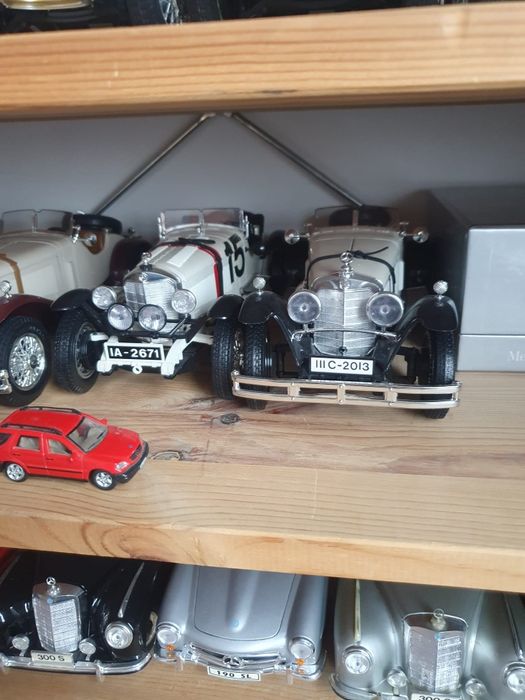 Machete 1:18,1:20 Mercedes 500k,SSKL ,Maisto,Burago