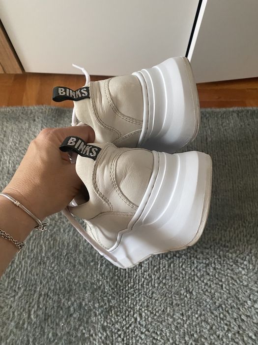 Pantofi sport piele naturala