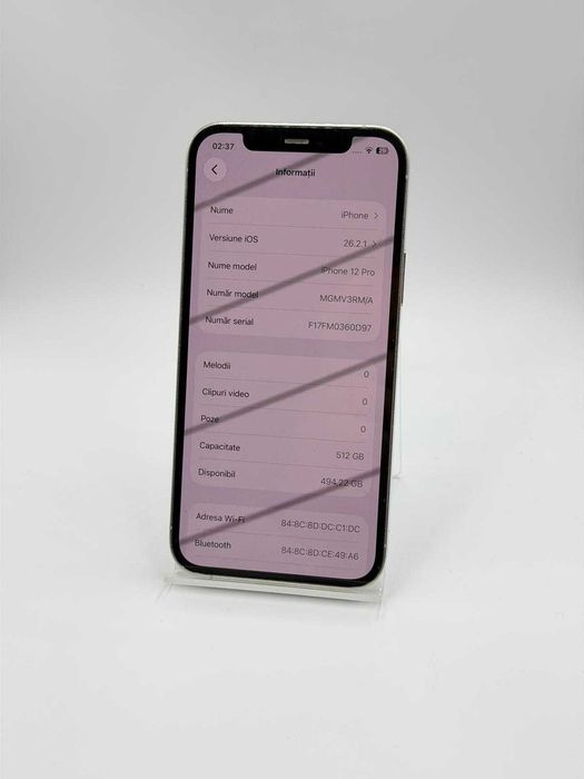 Amanet Lucky Gold VITAN / Iphone 12 PRO / 512 GB 86% BAT / Factura / Garantie #55721