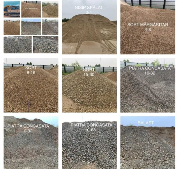 Nisip, pietris, pamant, chisai, margaritar 150 lei