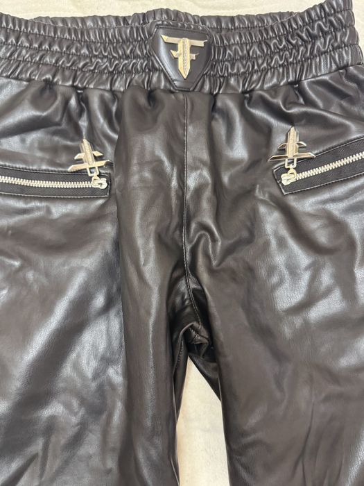 Кожанные штаны брюки 48-50