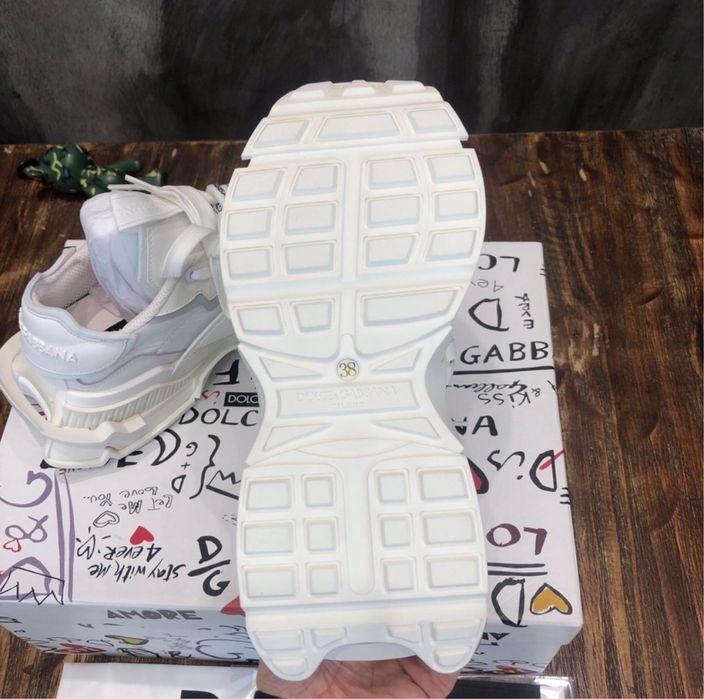 Adidasi Dolce Gabbana Space White