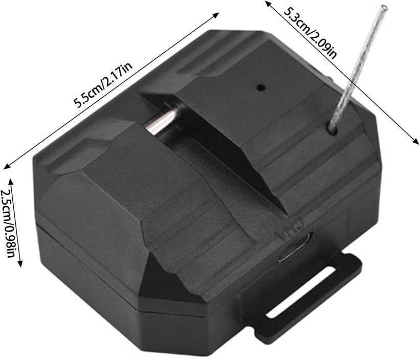 Qsvbeeqj Механизъм за доставка за дронове с дистанционно за 4K, каишка