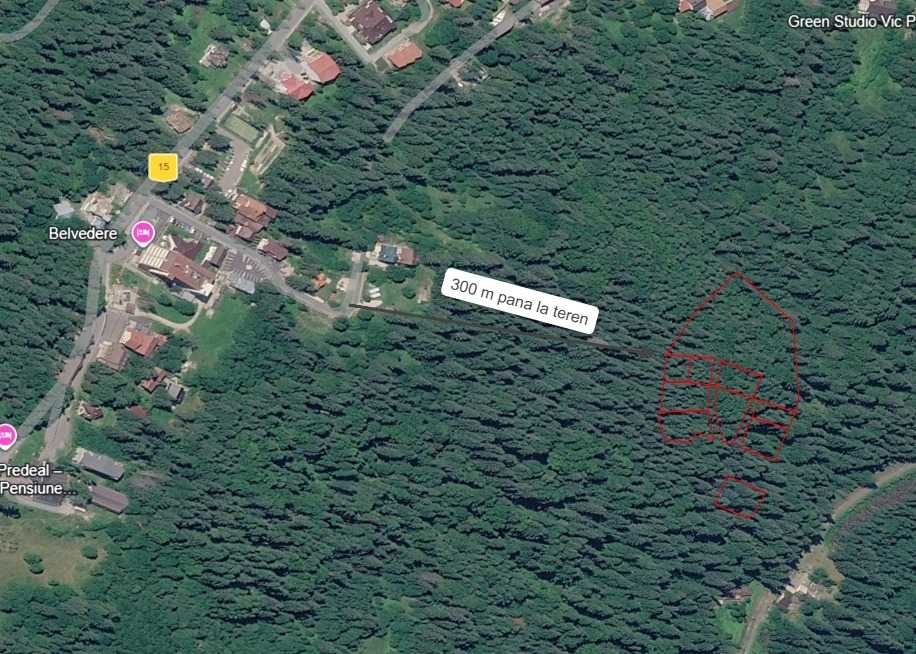 De vânzare – Proprietate pentru dezvoltare imobiliară | 10 terenuri în zona Belvedere – Cioplea, Predeal, Brașov
