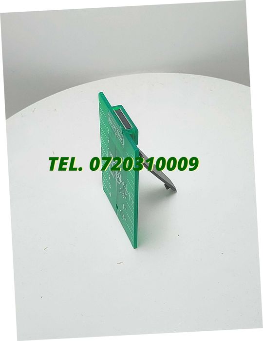 Placa Tinta Pentru Nivele Laser Plastic Verde Neo