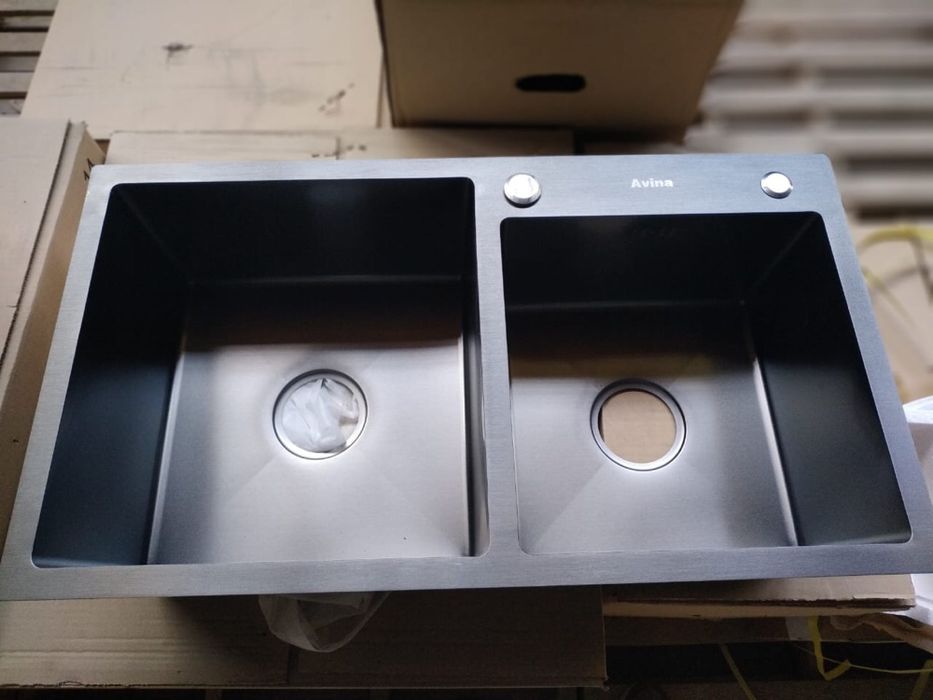 Кухонная мойка нерж.сталь