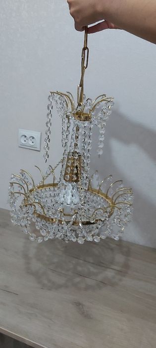 Хрустальная люстра Чехия Прециоза