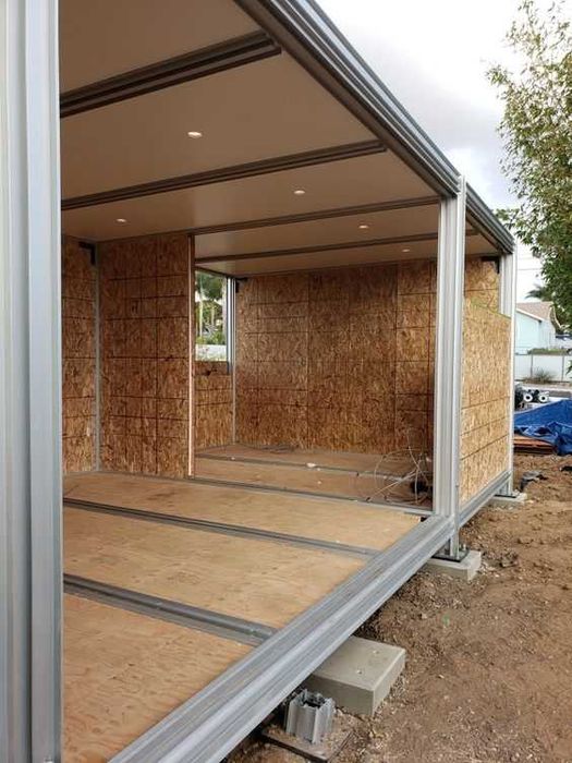 Каркасные бытовые блоки. Ramka uy bloklari.