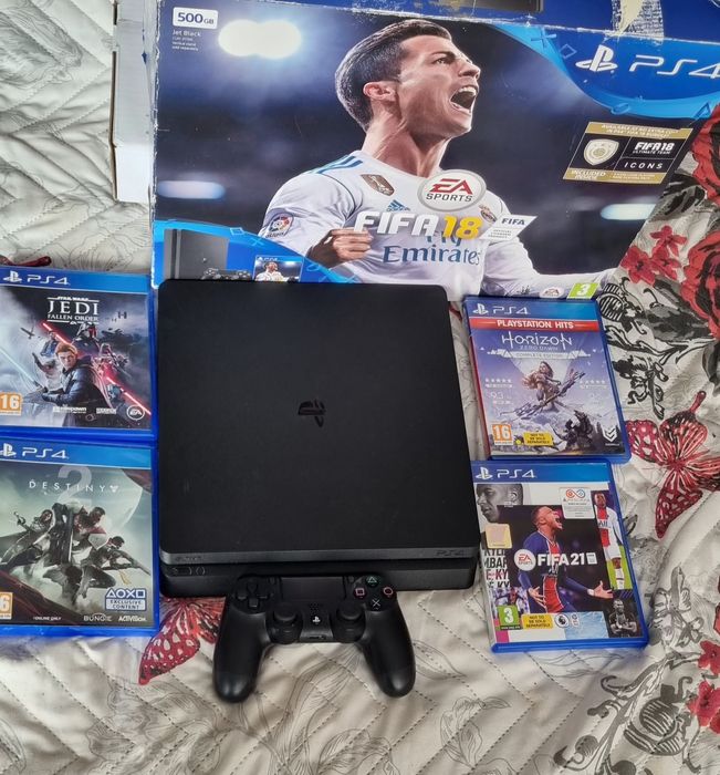 Ps4 слим перфектно съсътояние