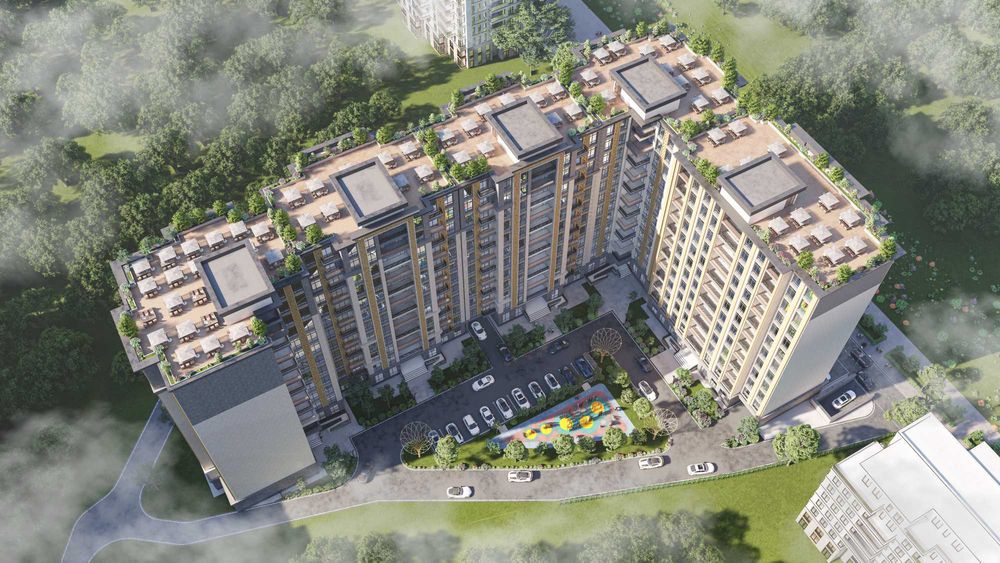 TJM SAYRAM PLAZA \ 84.17м2 \ Yangi biznes-klassdagi 3 xonali kvartira!