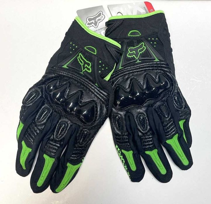 Ръкавици за мотор скутер кожа плат протектори