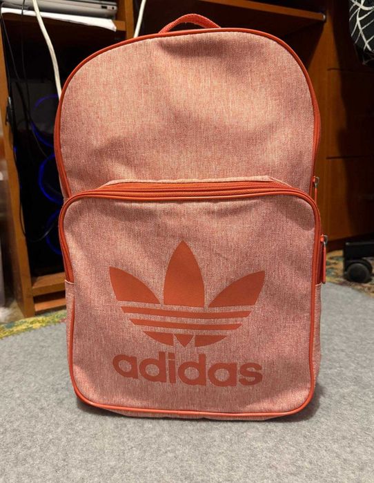 Ghiozdan ADIDAS roz-portocaliu