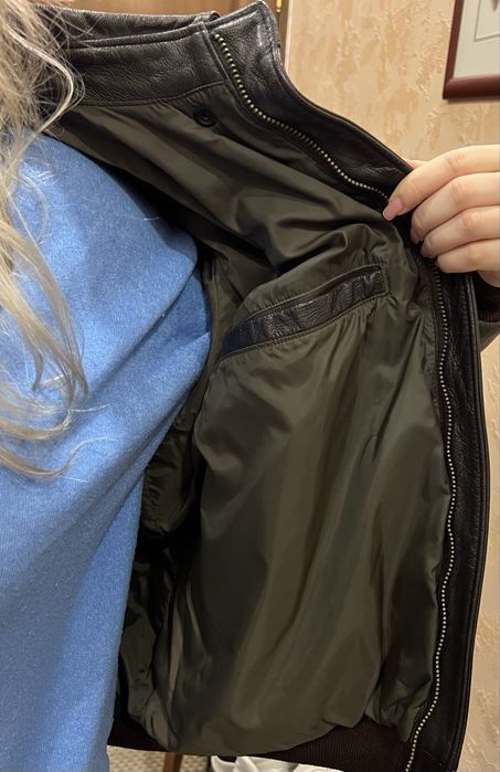 Куртка кожаная L.L. Bean