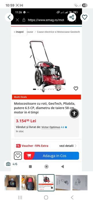 Motocositoara pentru iarba înaltă