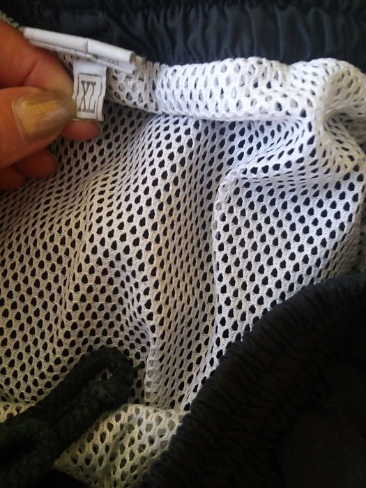 Мъжки къси спортни гащета Jumper черни с емблема