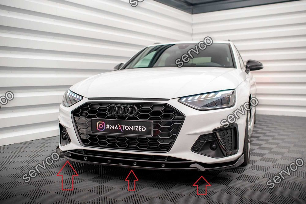 Pachet Body kit tuning Audi A4 S-Line B9 2019- v1 - Maxton Design
