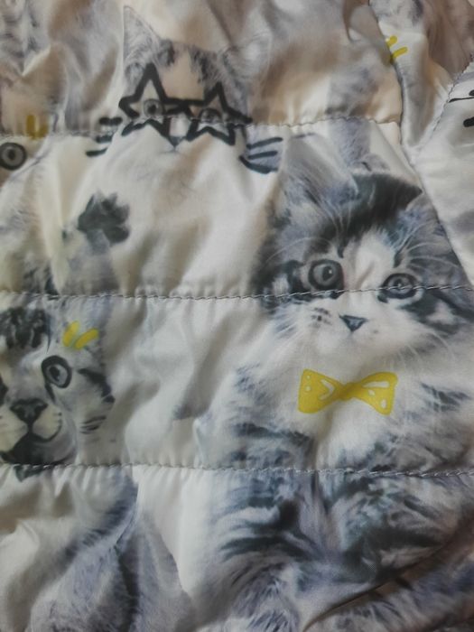 Удлинённая курточка для девочки