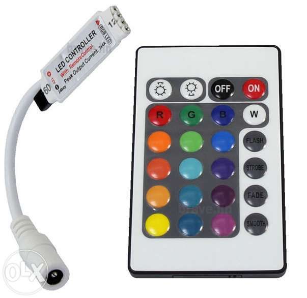 Контролер за LED Rgb лента с дистанционно управление , ЛЕД контролери