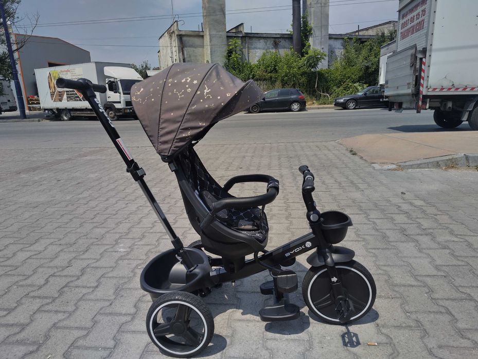 BYOX Детска триколка FUSION сив