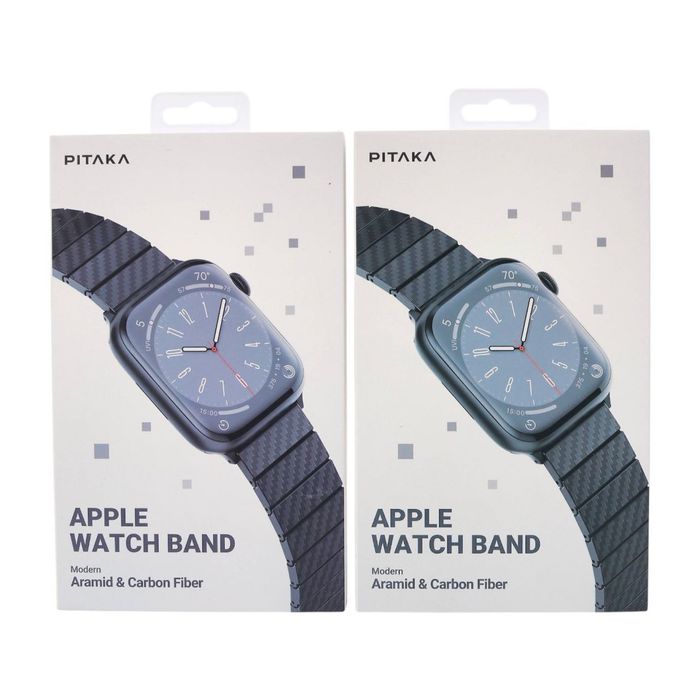 Ремешки Pitaka Apple Watch Modern & Moon 42/44/45/49 мм. Доставка