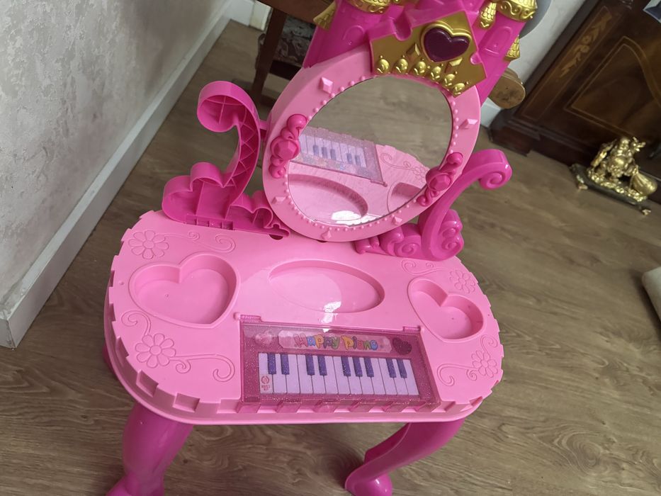 Игрушечное Трюмо для девочек, с пианино