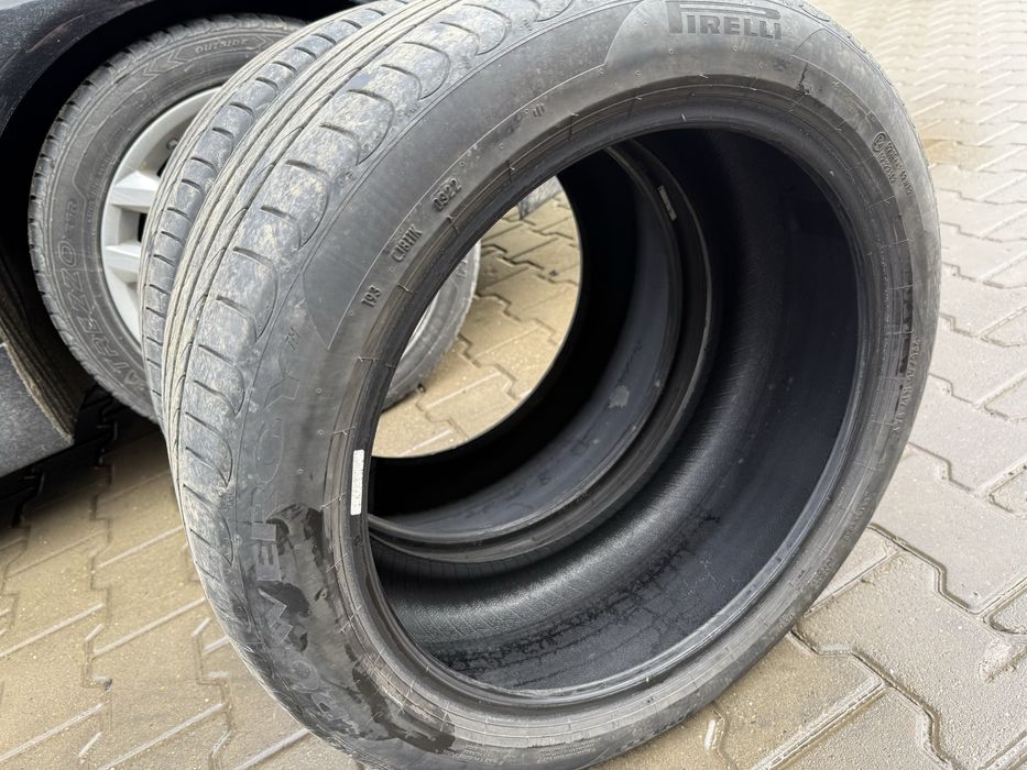 2 x Pirelli Powergy 225 45 r17 dot 09.22 vara cauciucuri anvelope