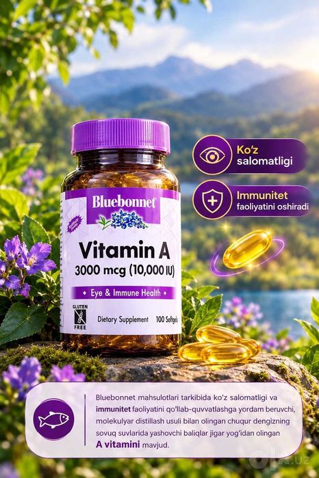 Bluebonnet Vitamin A