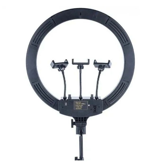 Lampa circulara led 46 cm trepied 3 suport telefon telecomanda