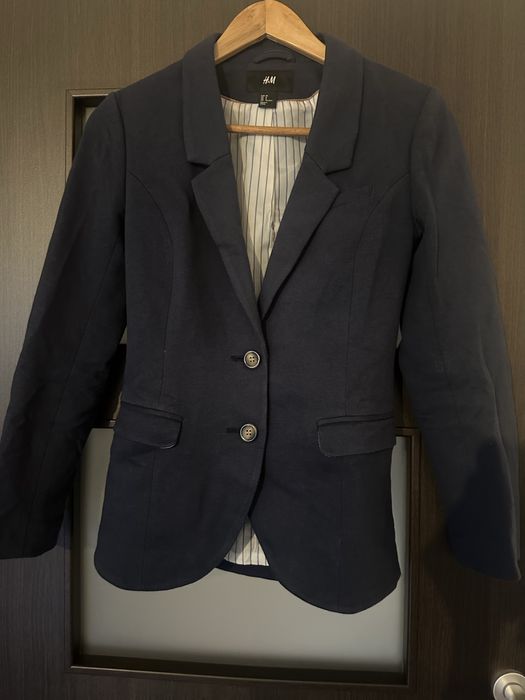 Sacou bleumarin H&M, mărimea 36