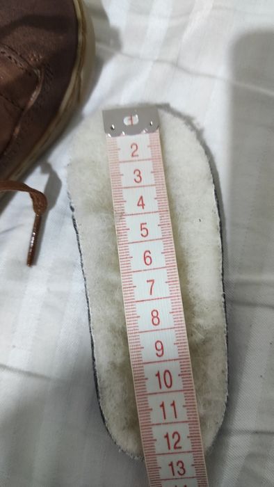 Нови зимни бебешки боти от естествена кожа номер 20