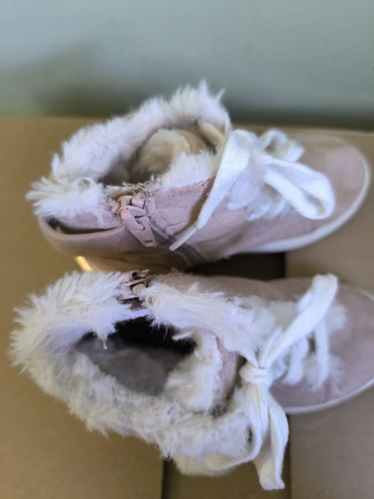 River Island, боти за момиче, топли и пухкави, номер 26,5