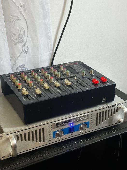 Boxă,stație si mixer ..