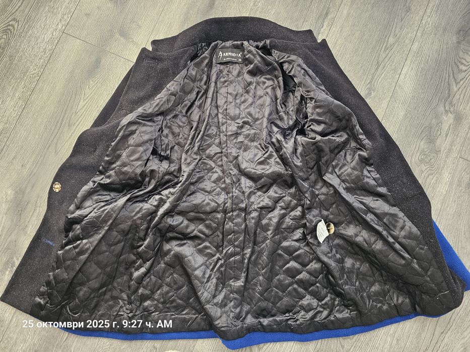 Зимно палто с вълна