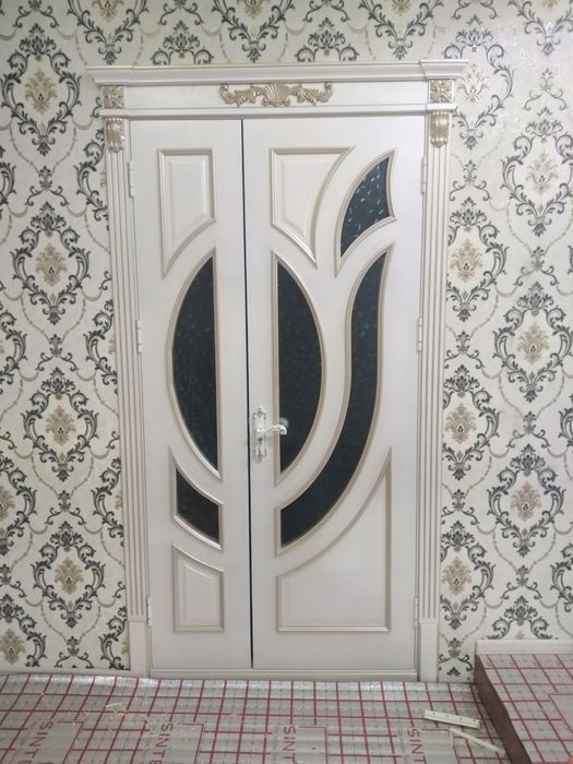 Двери мдф крашение