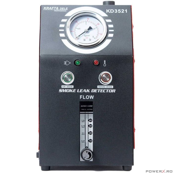 Detector scurgere cu fum pentru verificarea etanseitatii sistemelor de