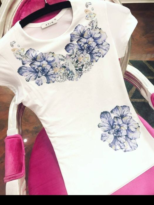 Авин/Avin тениска с принт