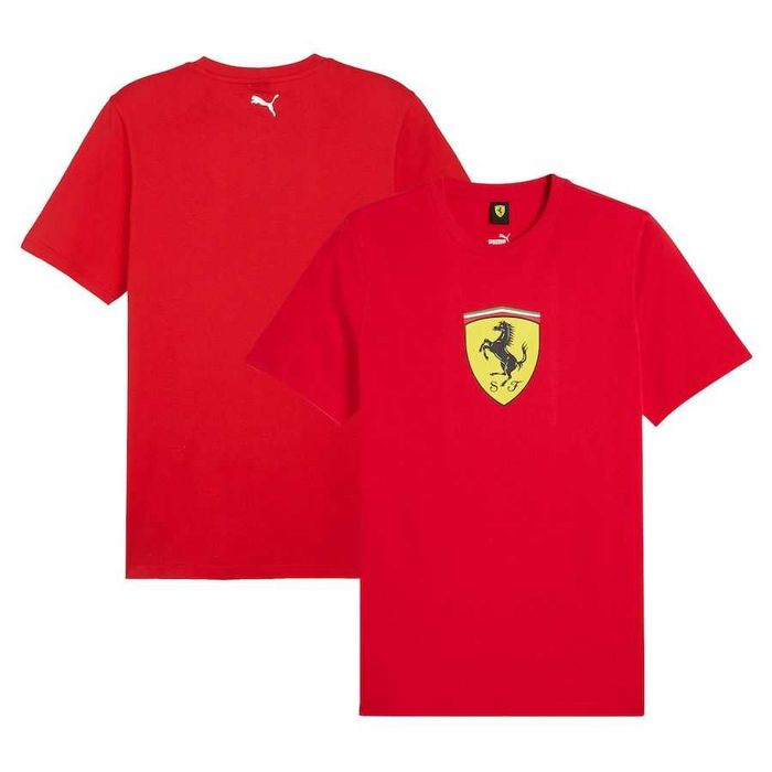 Тениски FERRARI с къс ръкав , мъжки дамски и детски тениски Ферари XS-5XL