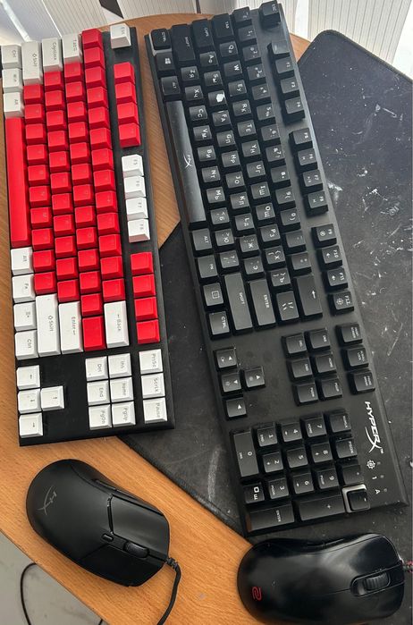 Клавиатуры и мышки hyperx