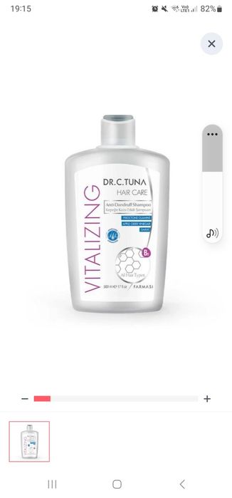 Șampon anti matreata Farmasi