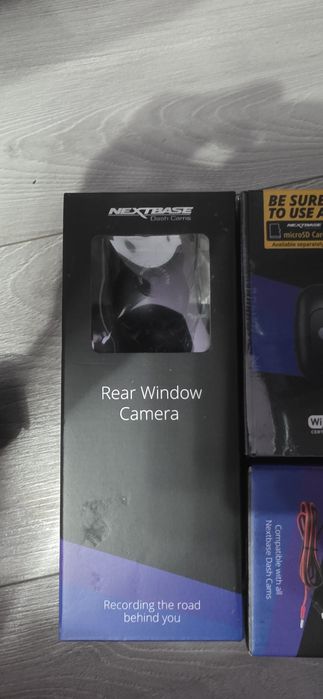 Nextbase 322gw + Modul camera Spate + kit conectivitate