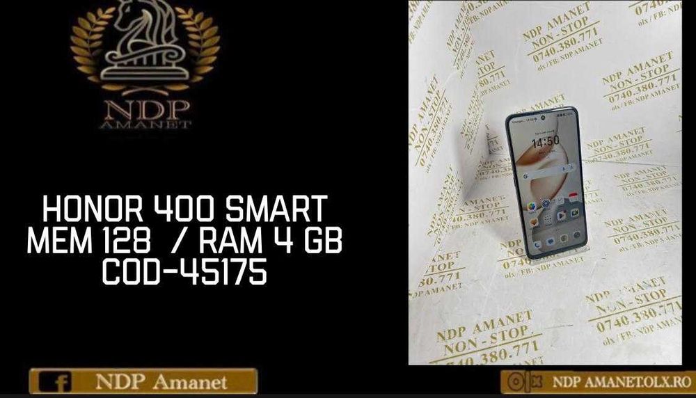 NDP Amanet Calea Mosilor 298 HONOR 400 SMART  (45176)