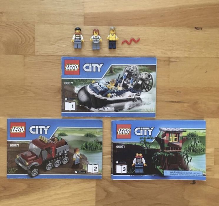 Lego City 60071 Arestarea cu aeroglisorul