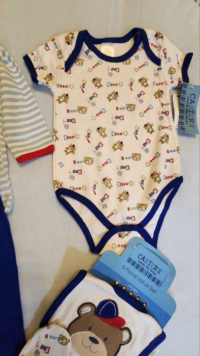 Комплект Carter's для мальчика из 5 предметов.