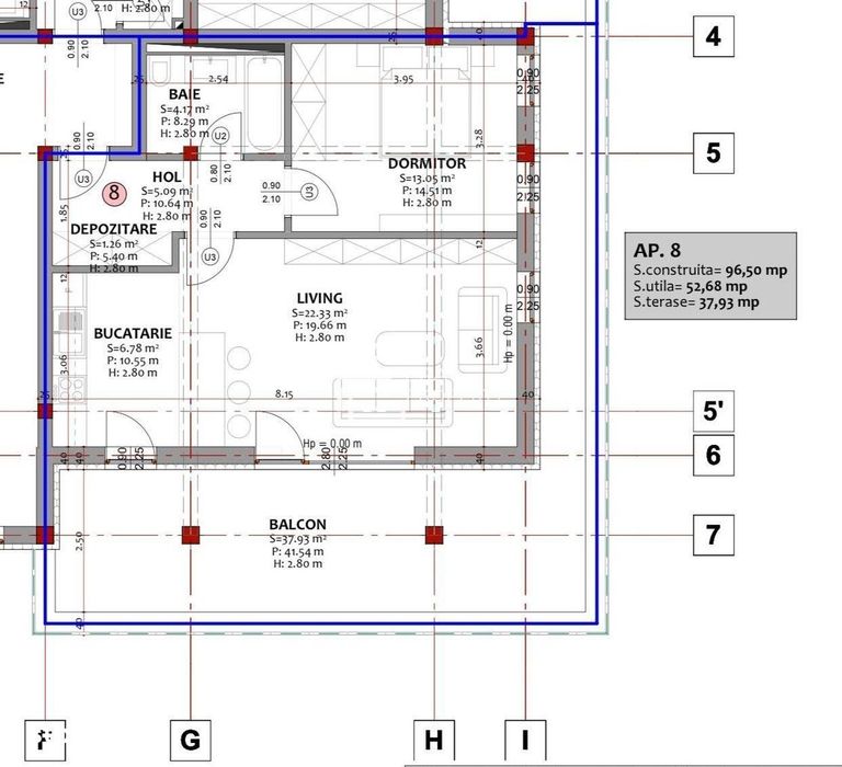 Apartament 2 camere – terasă 37 mp – etaj 1 – 2 parcări – Șelimbăr