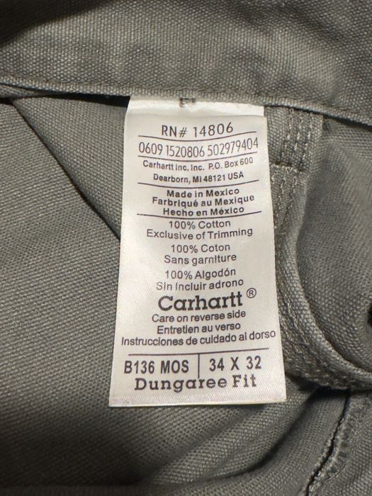 Blugi carhartt double knee
