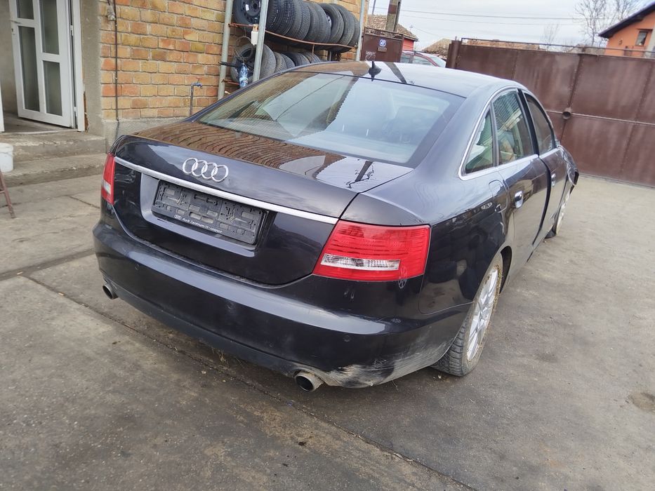 Bara spate Audi A6 C6 an 2005-2010 ( dubla evacuare )