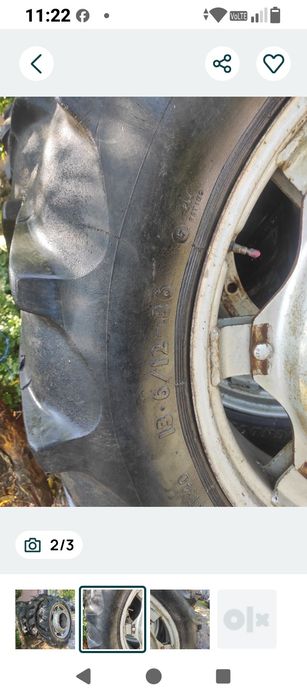 Roti tractor complecte 13.6/36