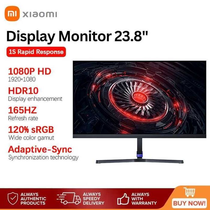 Монитор Xiaomi g24 165hz uin monitor