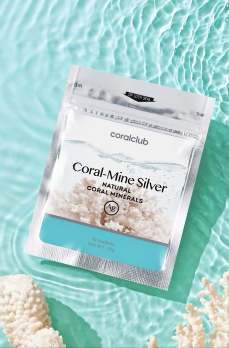 Корал-Майн Cильвер, 10 саше coral club